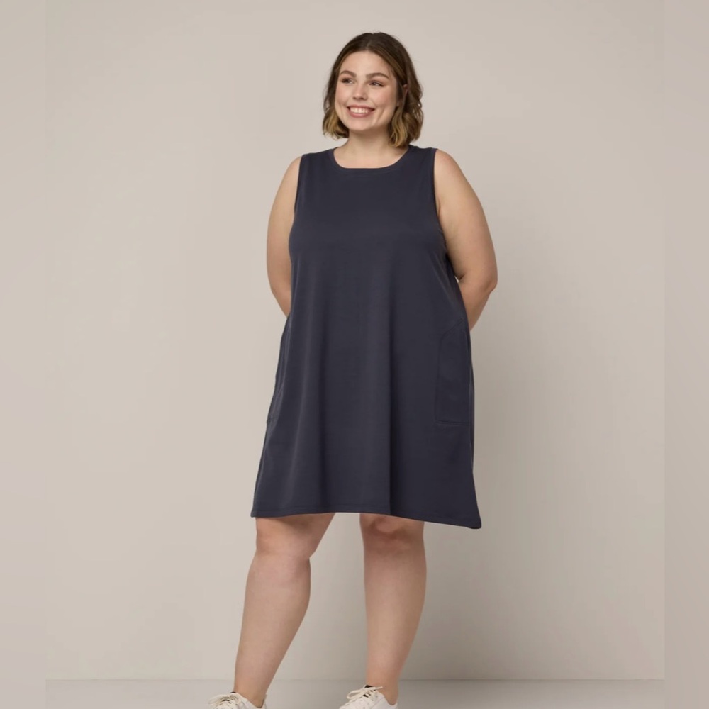 Wool& Wooland Sierra Dress Washed Navy XL